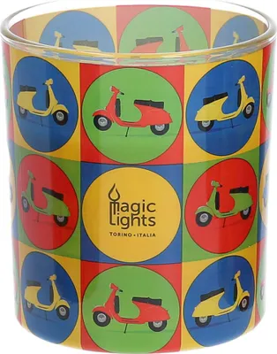 Immagine prodotto di Candela moto Magic Lights (7,5 x 8,4 cm)