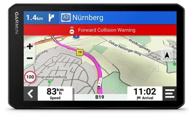 Obrázek produktu pro Garmin CamperCam 795 - 17,8 cm (7 Zoll) - 1024 x 600 Pixel - TFT - 152,4 x 88,9 mm (6 x 3.5 Zoll) - 152 x 89 mm - HDD - Speicherkarte
