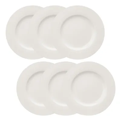 Image de vivo - Villeroy & Boch Group Vorteilset 6 Stück Basic White Speiseteller Premium Porcelain weiß 1952772610