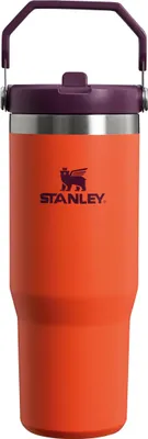 Produktbild von Stanley Flip Straw Tumbler 1.0 Trinkflasche Mit Strohhalm 0.89L - Thermosflasche Hält 12+ Stunden Kalt - Spülmaschinenfest - Sportflasche - Wasserflasche BPA Frei - Tigerlily Plum