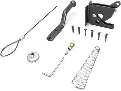 Produktbild von Famanu Türschloss Automatisch - Selbstverriegelnd - 144 mm - Schwarz