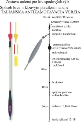 Zdjęcie produktu dla Rybářský balz. splávek (waggler) EXPERT2ld + 1,0g / 22cm 2Ld+1,0g/22cm