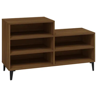 Produktbild von Schuhregal Braun Eichen-Optik 102x36x60 cm Holzwerkstoff