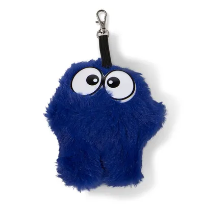 Image de ergobag médaillon accessoires pour cartables Hangies Fiete-Flauschi bleu