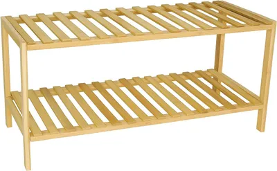Produktbild von Schuhregal 2 Böden 70x28x33 cm