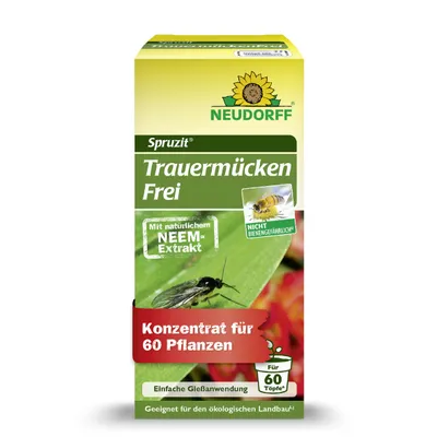 Produktbild von Neudorff Spruzit Trauermückenfrei gegen beißende blattminierende Insekten bienenfreundlich nachhaltig 30 ml bis zu 60 Pflanzen