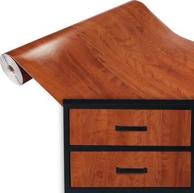 Produktbild von Klebefolie Möbel 90x100 cm - Calvados - Möbelfolie selbstklebend in Holzoptik - Folie für Möbel zur Renovierung von Türen, Schränken und Regalen - Möbelfolie dekorativ und pflegeleicht
