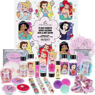 Produktbild von Disney Princess Adventskalender Beauty Kosmetik 24 Überraschungen Geschenkidee