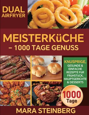 Produktbild von Dual Airfryer Meisterküche - 1000 Tage Genuss