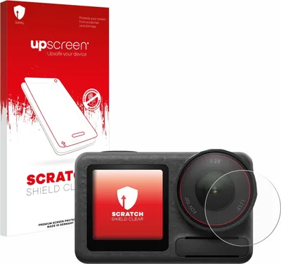 Produktbild von upscreen Schutzfolie für DJI Osmo Action 5 Pro (Linse) Displayschutz Displayschutzfolie Folie Klar Transparent