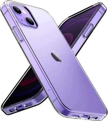Produktbild von iPhone 13 mini Hülle AVANA Silikon Schutzhülle Durchsichtig TPU Klar Slim Fit Case Transparent