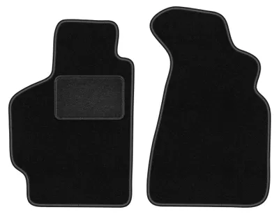 Obrázok produktu pre Predné velúrové koberce pre: Toyota Celica V 1989-1993 (kabriolet/kupé/liftback) – 2 ks, čierne, na mieru – Wielganizator LUX