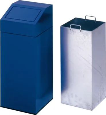 Produktbild von Wertstoffsammler - Volumen 82 l - 890 x 380 x 380 mm (H x B x T) - Farbe grau