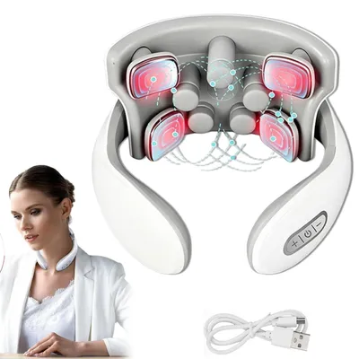 Produktbild von Nackenmassagegerät Shiatsu beheizbar Muskelentspannung für Nacken
