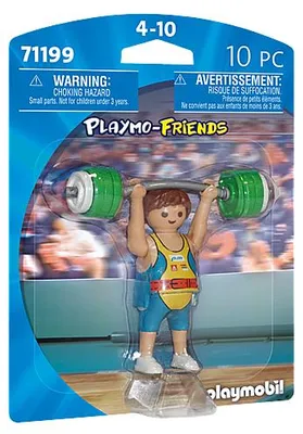 Immagine prodotto di Figure d'azione PLAYMOBIL 71199 Amici del sollevamento pesi