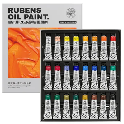 Immagine prodotto di Solidchoice - Set di 24 colori a olio per artisti