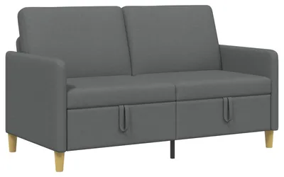 Obrázok produktu pre vidaXL Pohovka s úložným priestorom, tmavošedá, 152 x 78 x 87 cm, polyester