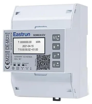 Immagine prodotto di Eastron SDM630-EV V2, contatore di energia elettrica, trifase