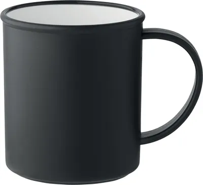 Image de MidOcean - Tasse à café "Alas", 300ml MO146 (Taille unique) (Noir)