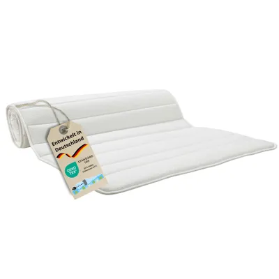 Obrázek produktu pro ergonomický matracový nástavec s pěnovým jádrem, 140 x 200 cm, měkký, prodyšný matracový nástavec pro všechny matrace, Bodyprotect