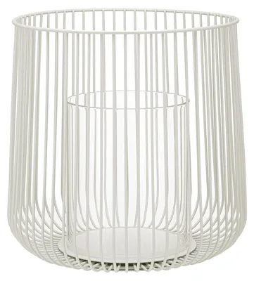 Produktbild von blomus Laterne EKOLY DH 29x29 cm weiß