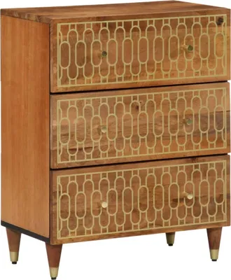 Obrázok produktu pre vidaXL Bočné skrinky 2 ks 60x33x75 cm z masívneho dreva mango