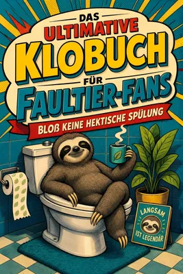 Produktbild von Das ultimative Klobuch für Faultier-Fans