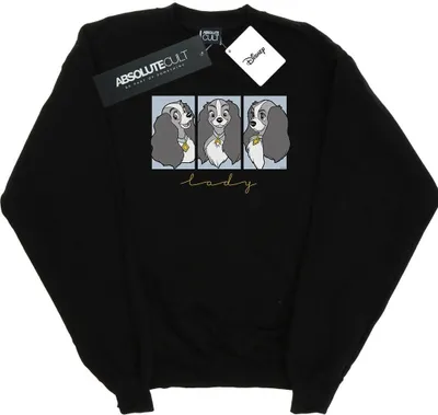 Produktbild von Disney - "Lady And The Tramps" Sweatshirt für Damen BI14007 (S) (Schwarz)