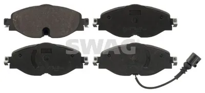 Produktbild von SWAG Bremsbeläge Satz Vorne Bremsklötze für VW Golf VII Schrägheck (5G1, BQ1, BE1, BE2) 30 91 6994