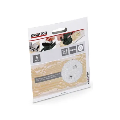 Produktbild von 5 Schleifscheiben K240 Ø 125 mm KRT230559
