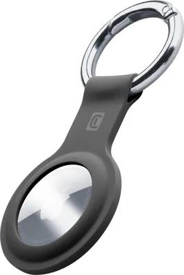 Produktbild von Cellularline Airtags Keyring, schwarz