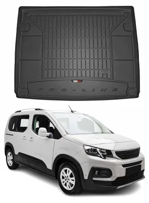 Immagine prodotto di OMAC rivestimento del bagagliaio in gomma per Peugeot Rifter 2018-2024 Rivestimento del bagagliaio in TPE