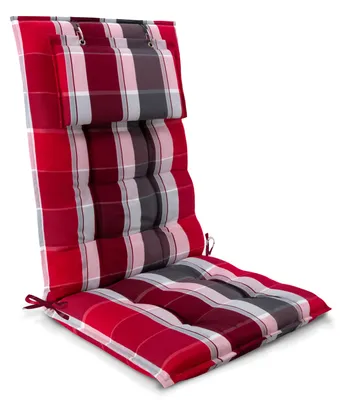 Produktbild von Beautissu Premium Hochlehner Auflage Kopfpolster Sun Sun-HL, 120x50cm, Anthrazit