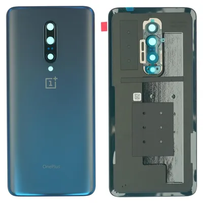 Produktbild von Oneplus 7 Pro Backcover + Kameraglas + Kleber (Nebula Blue), Blau