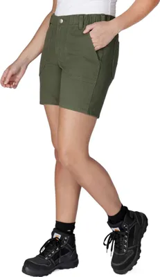 Produktbild von Carhartt Damen Shorts work relaxed fit Grün W8