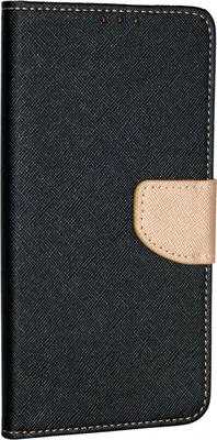 Produktbild von cofi1453® Buch Tasche Fancy für XIAOMI REDMI NOTE 10 PRO MAX Handy Hülle Etui Brieftasche Schutzhülle mit Standfunktion, Kartenfach Schwarz-Gold