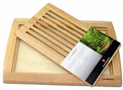 Produktbild von Zassenhaus Gummibaum Brotschneidebrett 42x28cm