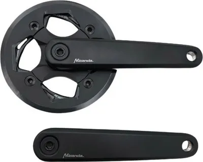Produktbild von Miranda Kurbelgarnitur 34T E-Bike 170mm schwarz CG