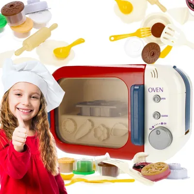 Produktbild von Kinder Backofen, Kunststoffmasse mit Zubehör 3+ MEGA CREATIVE