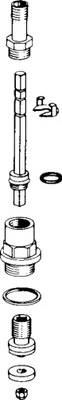 Obrázok produktu pre Hansa HA horná časť, HANSA, 59902723, 10-45 mm, G1/2, 1 kus.