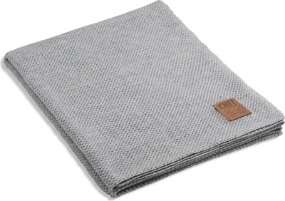 Produktbild von Knit Factory Maxx Plaid - Grau - 160x130 cm