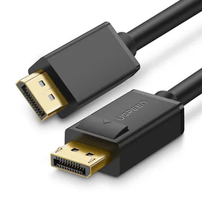 Produktbild von Ugreen 10212, 3 m, DisplayPort, DisplayPort, Männlich, Männlich, Schwarz