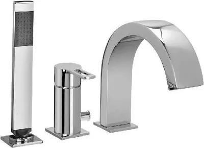 Zdjęcie produktu dla Paffoni West - Bateria wannowa, 3-otworowa, chrom WS040LCR
