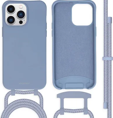 Produktbild von imoshion Color Backcover mit abtrennbarem Band iPhone 14 Pro Max - Ash Blue