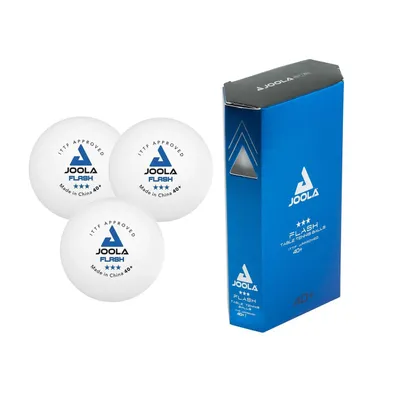 Obrázek produktu pro Míčky na stolní tenis Joola Fla 3 Pcssh*** -40+ bílé
