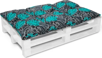 Produktbild von Amilian Bankauflage 80x120cm Sitzkissen Rückenkissen Pallettensitzkissen Gartenkissen Sitzauflage Sitzpolster Bankkissen Palettenkissen