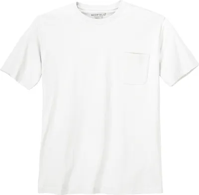 Produktbild von XXL Basic T-Shirt Jerry weiß Brusttasche Redfield