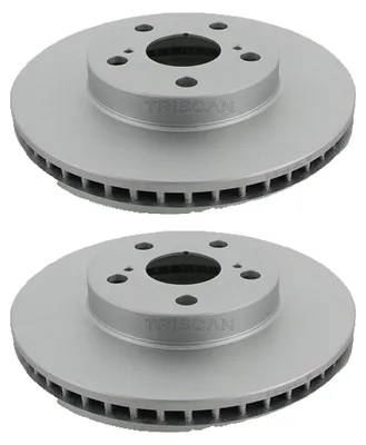 Produktbild von 2 Bremsscheiben belüftet Ø 255 mm TRISCAN für u.a. TOYOTA PRIUS