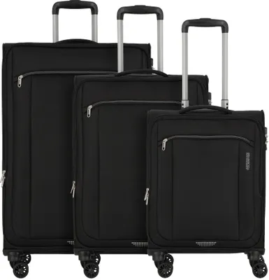 Produktbild von American Tourister Avantour 4 Rollen Kofferset 3-teilig mit Dehnfalte