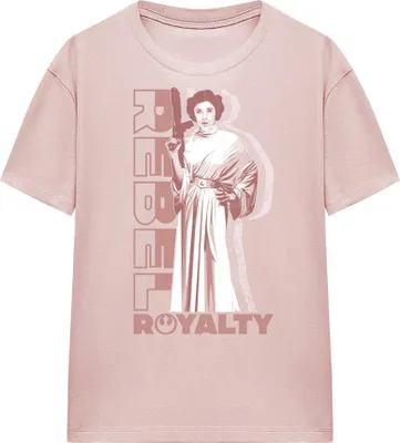 Produktbild von Star Wars - "Rebel Royalty" T-Shirt für Damen TV21151 (M) (Blassrosa)